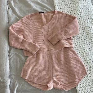 Lounge Shorts Set from Nasty Gal